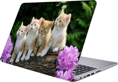 

LUCANT many cats Laptop Sticker 15.6 inch-Premium Quality, UV Printed, Laminated, Bubble Free, Scratchproof Laptop Skin-244 Vinyl Laptop Decal 15.6