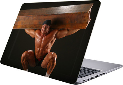 

LUCANT gym boy Laptop Sticker 15.6 inch-Premium Quality, UV Printed, Laminated, Bubble Free, Scratchproof Laptop Skin-414 Vinyl Laptop Decal 15.6