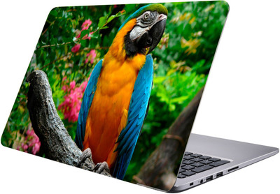 

PRINTCLUB parrot Laptop Sticker 15.6 inch-Premium Quality, UV Printed, Laminated, Bubble Free, Scratchproof Laptop Skin-328 Vinyl Laptop Decal 15.6