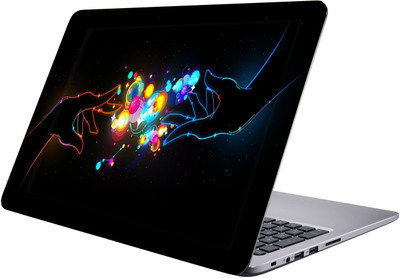 

LUCANT hands Laptop Sticker 15.6 inch-Premium Quality, UV Printed, Laminated, Bubble Free, Scratchproof Laptop Skin-282 Vinyl Laptop Decal 15.6