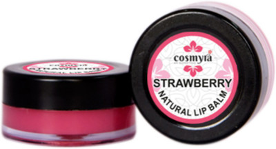 COSMYRA Natural Lip Balm - Strawberry Strawberry(Pack of: 2, 10 g)