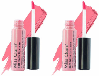 

Miss Claire Soft Matte Lip Cream - 11 (Super Saver Pack of 2) (Baby Pink)(Baby Pink)