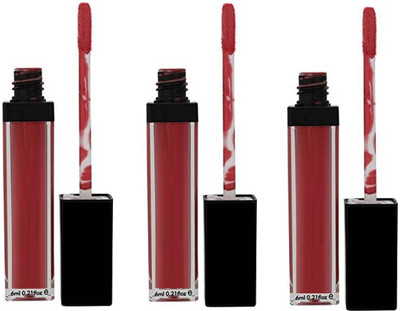 

sheny Matte Me Ultra Smooth Lip Cream - 6 Ml Each [3 pcs combo](Multicolor)