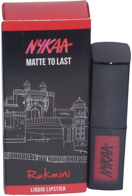 

Nykaa Matte To Last Liquid Lipstick(Rukmini-22)