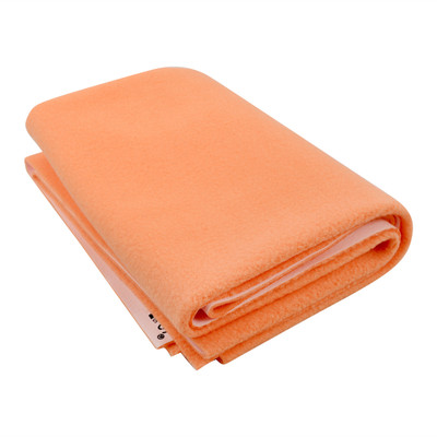 

Polka Tots Velvet Baby Bed Protecting Mat(Peach