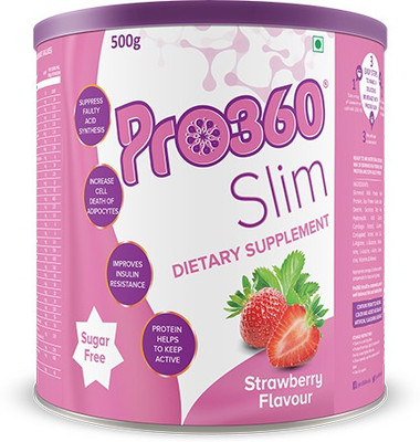

pro360 SLIM STRAWBERRY FLAVOUR 500 g