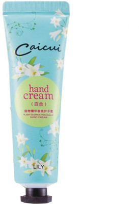 

Caicui Hand Cream Mini Cute Hand Lotions Nourishing Anti-Aging Hand Feet Care Cream for Men Womem Whitening Moisturizing Lily Color(30 g)