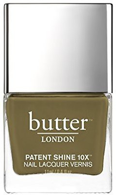 

Butter London Patent Shine 10X Nail Lacquer British Khaki (Nbld000206S00) Green