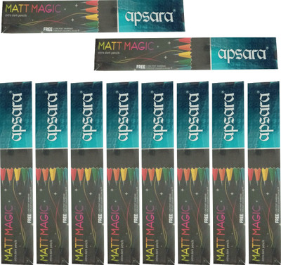 

Apsara MATT MAGIC PENCIL 100PCS. Pencil(MALTI COLOR)