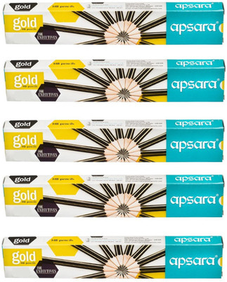 

Apsara GOLD 50 PCS. Pencil(MALTI COLOR)