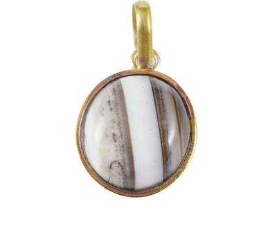 SPRIGEMS Agate Copper Locket