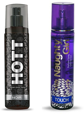 

Lyla Blanc Mens NOIR & TOUCH- (Set of 2 Perfume for Couple) (135ml each) Perfume - 135 ml(For Men & Women)