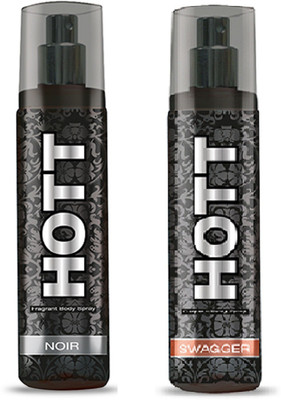 

HOTT NOIR & SWAGGER Perfume Spray for Men- (Set of 2) (135ml each) Perfume - 135 ml(For Men)