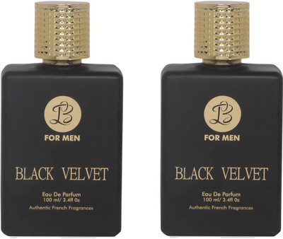 

Lyla Blanc BLACK VELVET Perfume Spray for Men- Pack of 2 (100ml each) Eau de Parfum - 100 ml(For Men)