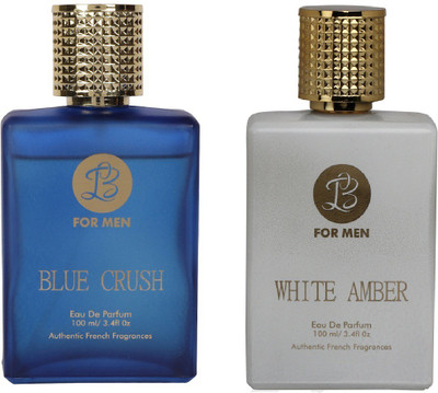 

Lyla Blanc BLUE CRUSH WHITE AMBER Perfume Spray for Men- (Set of 2) (100ml each) Eau de Parfum - 100 ml(For Men)