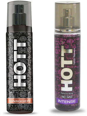 

HOTT SWAGGER & INTENSE Perfume Spray for Men- (Set of 2) (135ml each) Perfume - 135 ml(For Men)