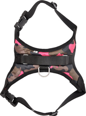 

Leathercraft NOPULL_PUG_L Dog Harness & Leash(, PINK CAMOUFLAGE