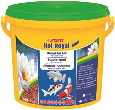 

Foodie Puppies Sera Koi Royal Mini 900g/2lb | Staple Diet For All Koi | Strengthens The Immune System With 4% Wheat Germ For Optimal Development | 900 g Dry Fish Food