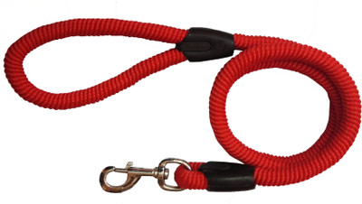 

Petshop7 High Quality Stylish Heavy Spiral Dog Rope Leash - Large 152 cm Dog Cord Leash(Red)