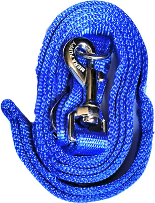 

MERA PUPPY Leash with Collar For Medium Dogs - 0.75 inch Wide 127 cm Dog Strap Leash(Blue)