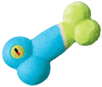 

Kong Squeaker Bone Cotton Squeaky Toy For Dog