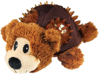 

Kong Shells Bear Squeaky Dog Toy (Medium) Cotton Squeaky Toy For Dog