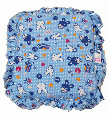 

poddar Fashons square Square Baby Pillow Pack of 1(Light Blue)