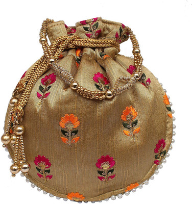 

waymore embroidery Potli For women Potli(Grey)