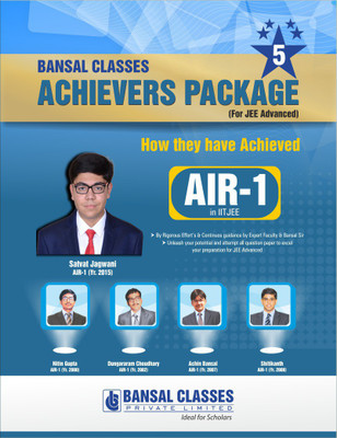Bansal Classes Achievers Package For Jee 2019(Paperback, MR VK BANSAL)