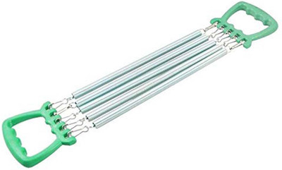 

CSU 4 Levels Carbon Steel Spring Chest Expander with Detachable Springs Easy to Use Resistance Tube(Green)