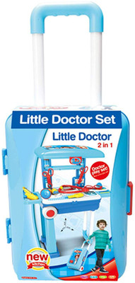 

Toyswala Latest Design High Quality 2 in 1 Little Doctor Set with Luggage Trolley - Best Gift for Kids