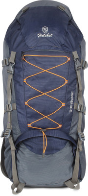 

Hot Shot Waterproof Hiking Trekking Bag Camping Rucksack - 80 L(Blue, Grey)