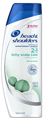 

Head & Shoulders Itchy Scalp Care with Eucalyptus 2-in-1 Anti-Dandruff Shampoo + Conditioner 8.45 Fl Oz(400 ml)