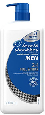 

Head & Shoulders Men Full & Thick 2-In-1 Dandruff Shampoo and Conditioner 33.8 Fl Oz(250 ml)
