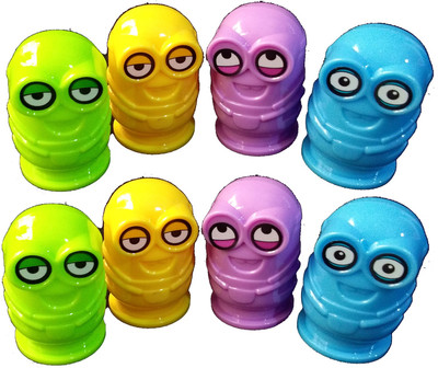 TECHNOCHITRA MINION SINGLE PENCIL SHARPENER Sharperners(Set of 8, Multicolor)