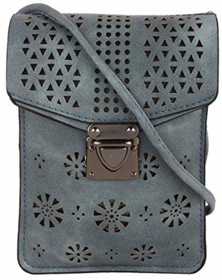 

Skynova Women Casual Grey PU Sling Bag