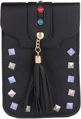 

Skynova Girls Casual Black PU Sling Bag