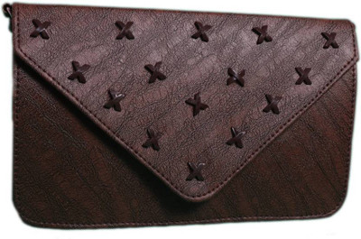 

Lizzu collection Girls Evening/Party, Casual, Formal Brown PU Sling Bag