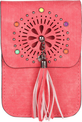

Skynova Girls Casual Pink PU Sling Bag