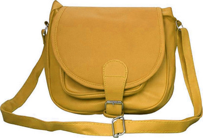 

Bizarre Vogue Girls Casual, Formal Tan PU Sling Bag
