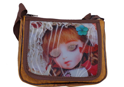 

EKAN Girls Evening/Party, Casual Multicolor Synthetic Fabric Sling Bag