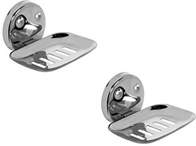 

Plutomax Soap Dish | Soap Case | Soap Box | Soap Stand | Soap Holder | Bathroom Soap Dish Holder(Silver)