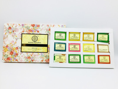 

Khadi Natural AYURVEDIC SOAP KIT (SET OF 12)(300 g, Pack of 12)