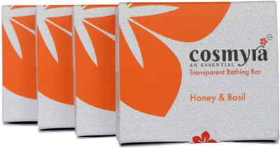 

COSMYRA Honey & Basil Transparent Bathing Bar : Clear & Nourish(400 g)