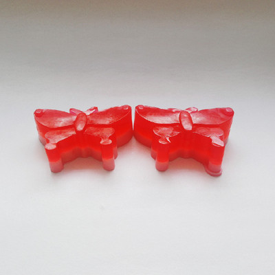 

Pics And You Rose Aroma Red Butterfly Handmade Soap Pack 2 (2 Soaps, 4 x 3 x 1.2 inch, 100 gram)(10 g, Pack of 2)