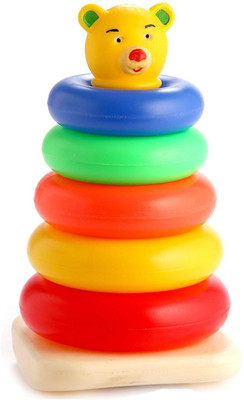 

Nabhya Teddy Rings Jr Stacking Rings Educational Pre School(Multicolor)