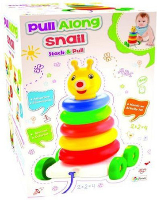 

Nabhya Pull Along Snail(Multicolor)