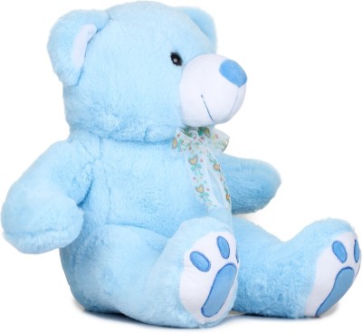 

Lata Super Fluffy Blue Teddy Bear with Paw - 35 cm(Blue)