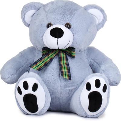 

Lata Super Fluffy Teddy Bear with Paw - 35 cm(Grey)