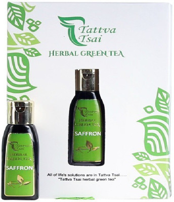 

Tattva Tsai Grn_tea_sfron Saffron Green Tea Plastic Bottle(18 g)